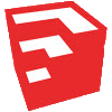 Icon des Programms: SketchUp Make 2015