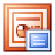 Icône du programme : PowerPoint Viewer