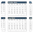 Icon des Programms: Plantilla de calendario a…