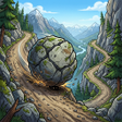 Icon des Programms: Downhill Boulder Dash