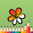 プログラムのアイコン: Coloring Flowers: Perfect…