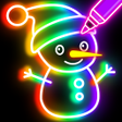 Icon of program: Glow Doodle Art - Color  …