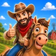Icon des Programms: Cowboy Lasso: Animal Hunt…