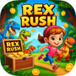 Ikona programu: Rex Rush: Escape the Wild