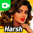 Icona del programma: Harsh - Fun Chat Live Cal…
