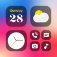プログラムのアイコン: Color Widgets iOS - iWidg…